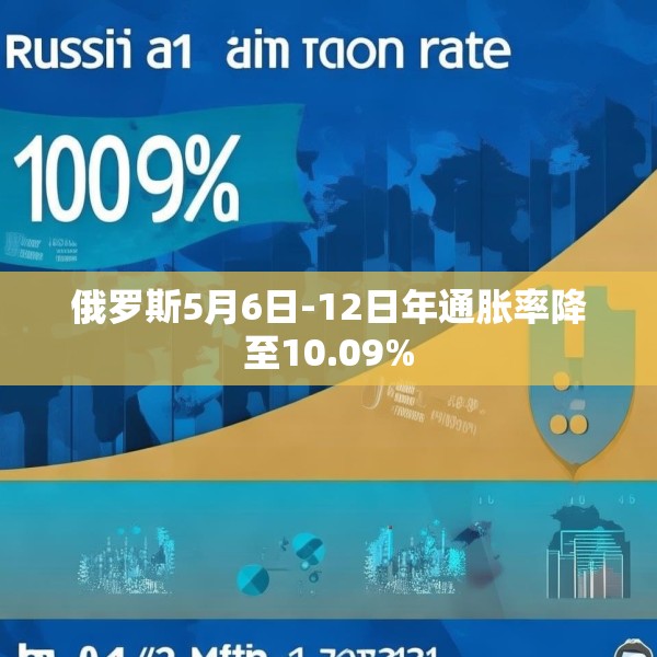 俄罗斯5月6日-12日年通胀率降至10.09%