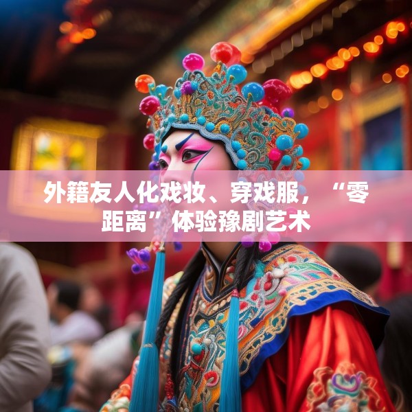 外籍友人化戏妆、穿戏服，“零距离”体验豫剧艺术