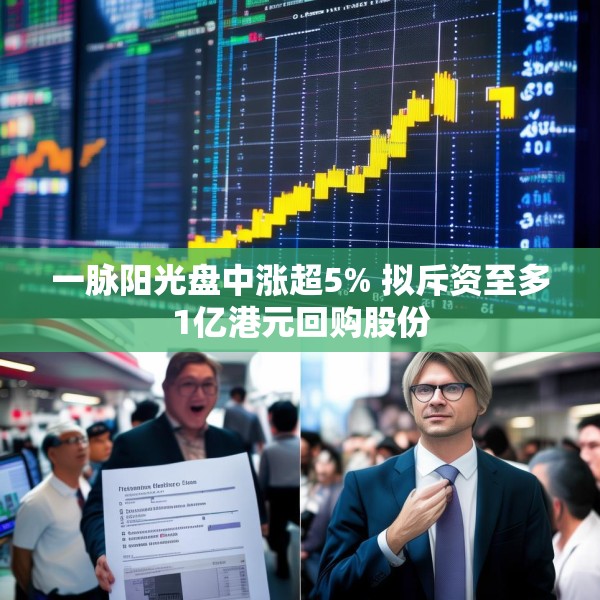 一脉阳光盘中涨超5% 拟斥资至多1亿港元回购股份