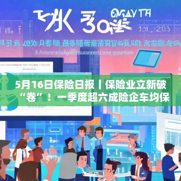 5月16日保险日报丨保险业立新破“卷”！一季度超六成险企车均保费低于2000元，今年险资举牌热情不减