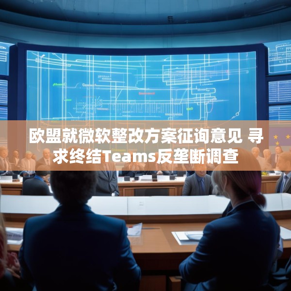 欧盟就微软整改方案征询意见 寻求终结Teams反垄断调查