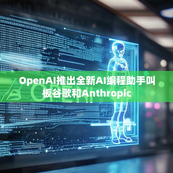 OpenAI推出全新AI编程助手叫板谷歌和Anthropic