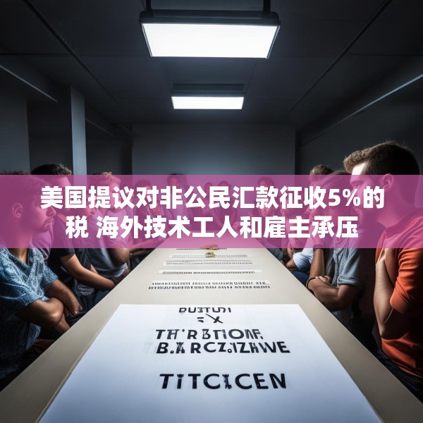 美国提议对非公民汇款征收5%的税 海外技术工人和雇主承压