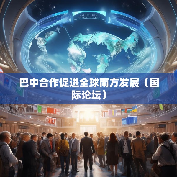 巴中合作促进全球南方发展（国际论坛）