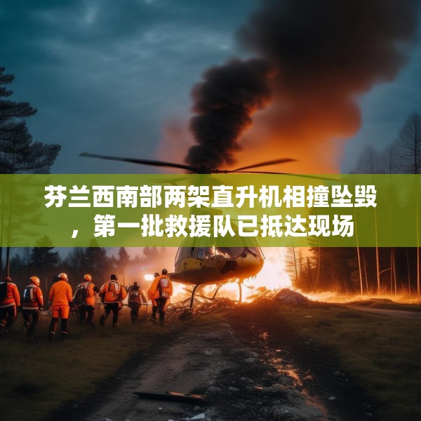 芬兰西南部两架直升机相撞坠毁，第一批救援队已抵达现场