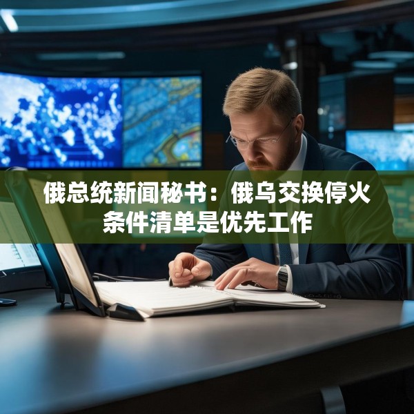 俄总统新闻秘书：俄乌交换停火条件清单是优先工作