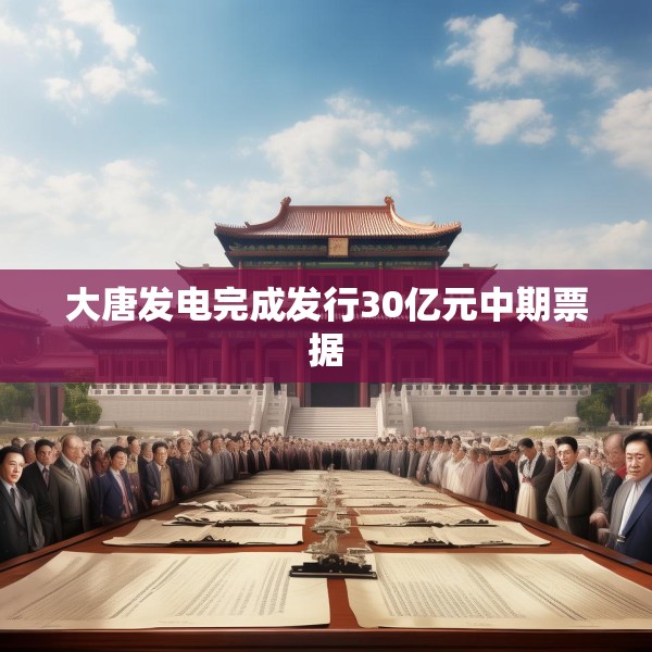 大唐发电完成发行30亿元中期票据