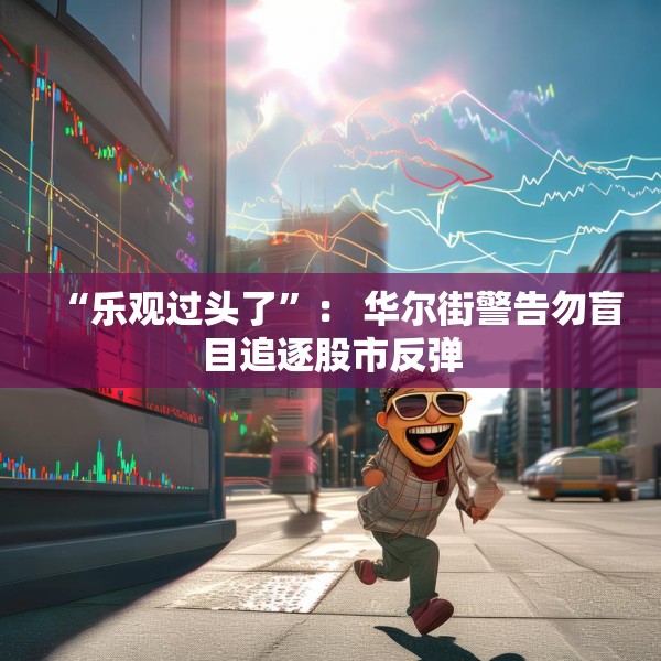 “乐观过头了”： 华尔街警告勿盲目追逐股市反弹