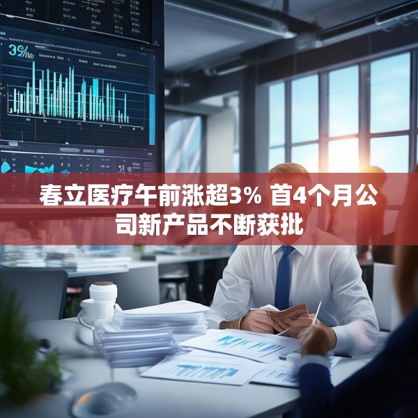春立医疗午前涨超3% 首4个月公司新产品不断获批