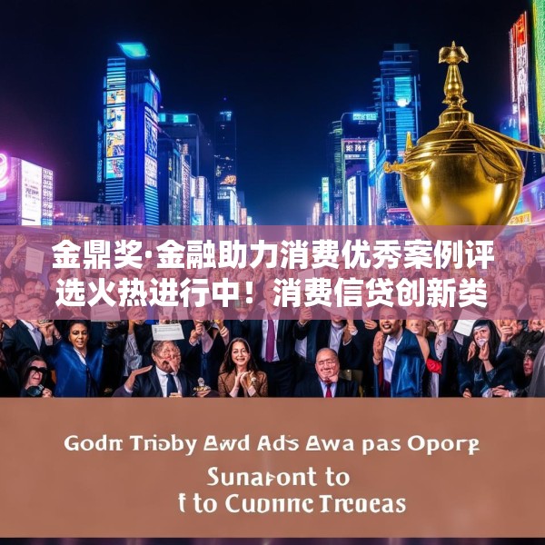 金鼎奖·金融助力消费优秀案例评选火热进行中！消费信贷创新类等你来申报