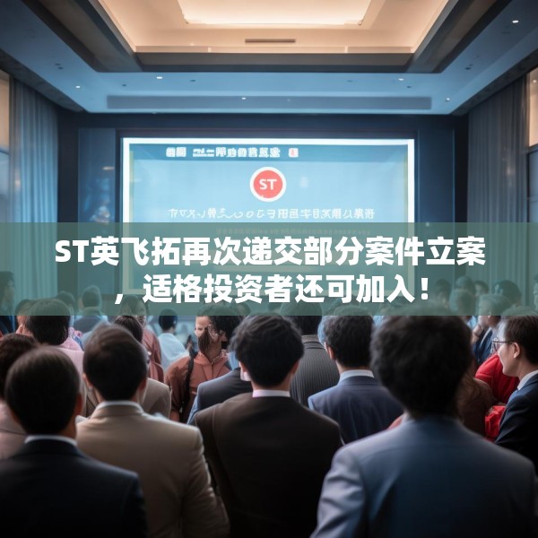 ST英飞拓再次递交部分案件立案，适格投资者还可加入！