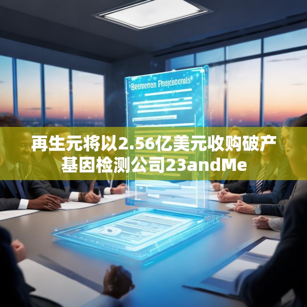 再生元将以2.56亿美元收购破产基因检测公司23andMe
