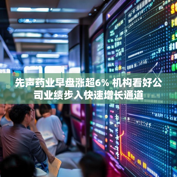 先声药业早盘涨超6% 机构看好公司业绩步入快速增长通道