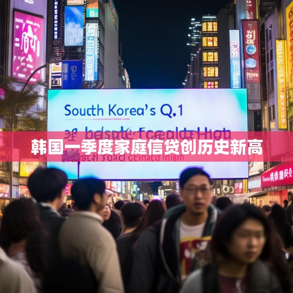韩国一季度家庭信贷创历史新高