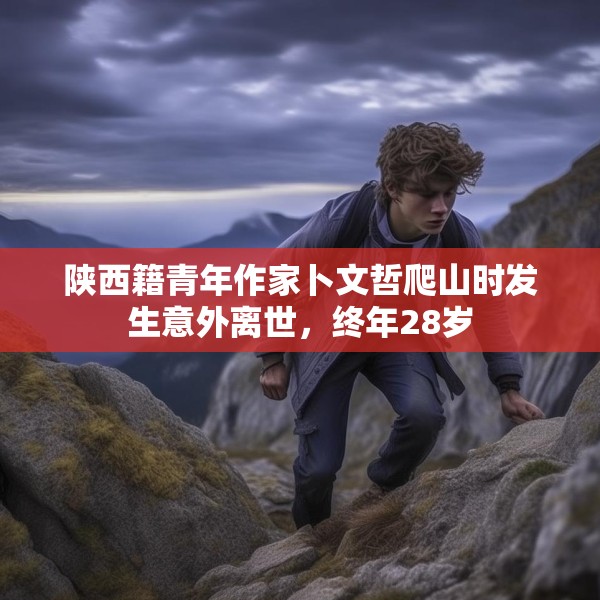 陕西籍青年作家卜文哲爬山时发生意外离世，终年28岁