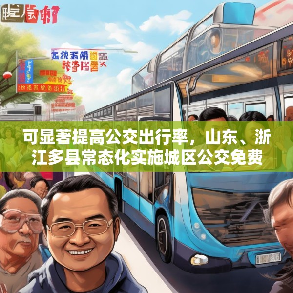 可显著提高公交出行率，山东、浙江多县常态化实施城区公交免费