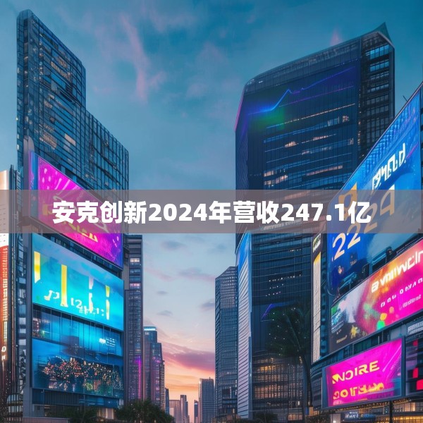 安克创新2024年营收247.1亿