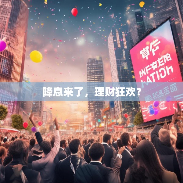 降息来了，理财狂欢？