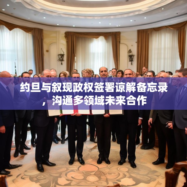 约旦与叙现政权签署谅解备忘录，沟通多领域未来合作