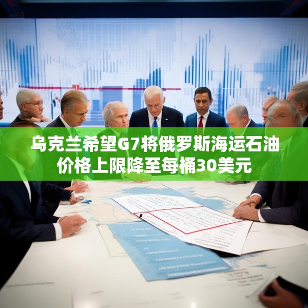 乌克兰希望G7将俄罗斯海运石油价格上限降至每桶30美元