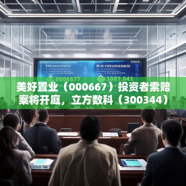 美好置业（000667）投资者索赔案将开庭，立方数科（300344）索赔案启动