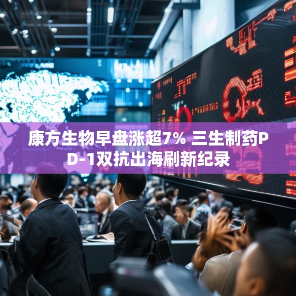 康方生物早盘涨超7% 三生制药PD-1双抗出海刷新纪录