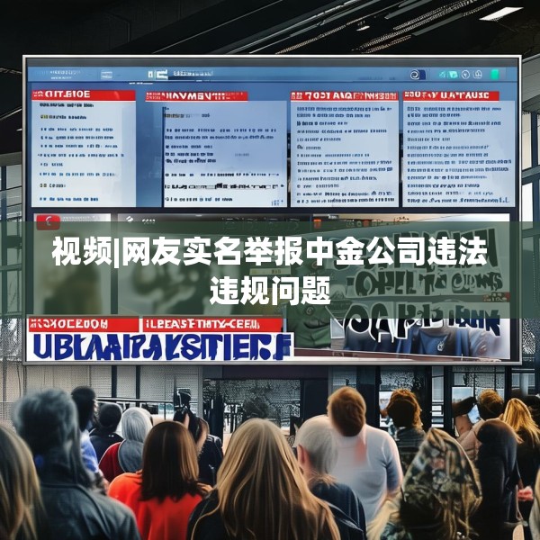 视频|网友实名举报中金公司违法违规问题
