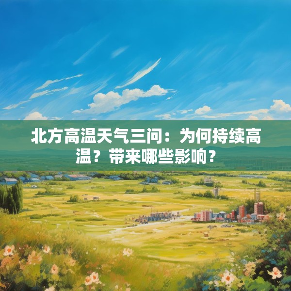北方高温天气三问：为何持续高温？带来哪些影响？
