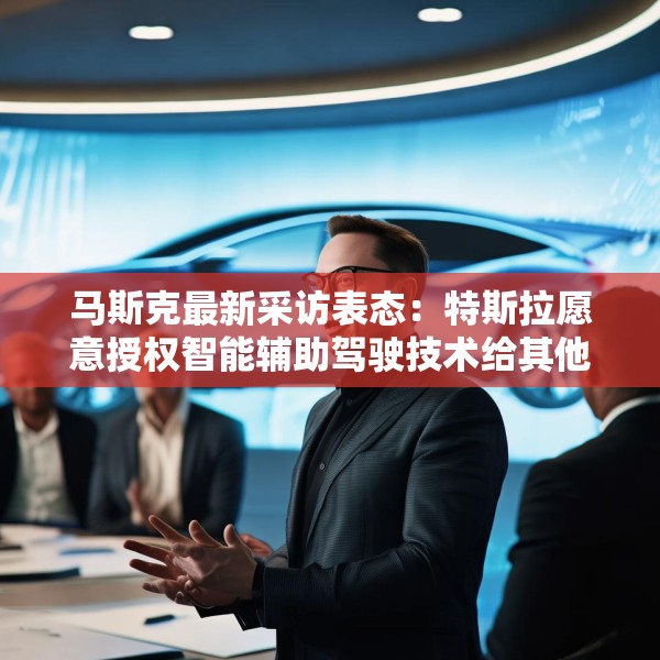 马斯克最新采访表态：特斯拉愿意授权智能辅助驾驶技术给其他车企