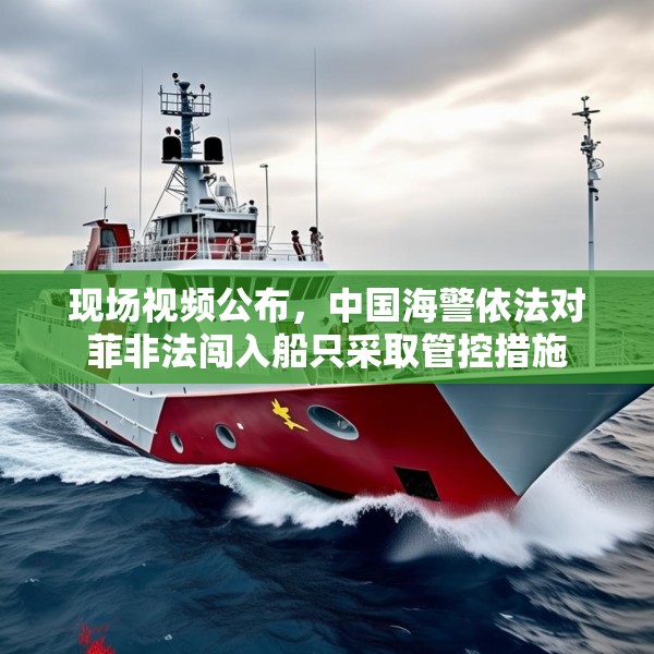 现场视频公布，中国海警依法对菲非法闯入船只采取管控措施