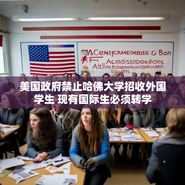 美国政府禁止哈佛大学招收外国学生 现有国际生必须转学