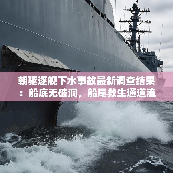 朝驱逐舰下水事故最新调查结果：船底无破洞，船尾救生通道流入海水
