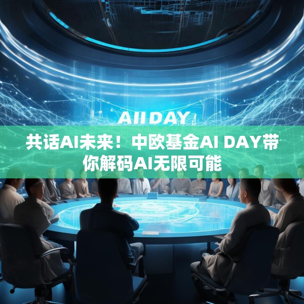 共话AI未来！中欧基金AI DAY带你解码AI无限可能