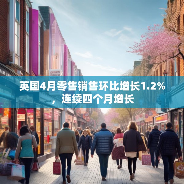 英国4月零售销售环比增长1.2%，连续四个月增长