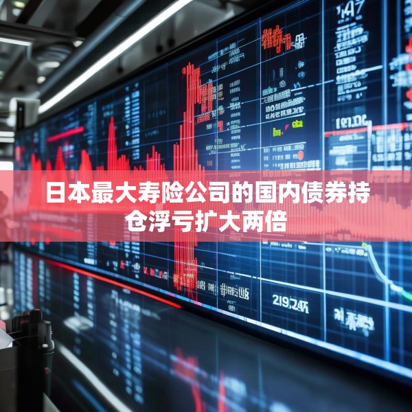 日本最大寿险公司的国内债券持仓浮亏扩大两倍