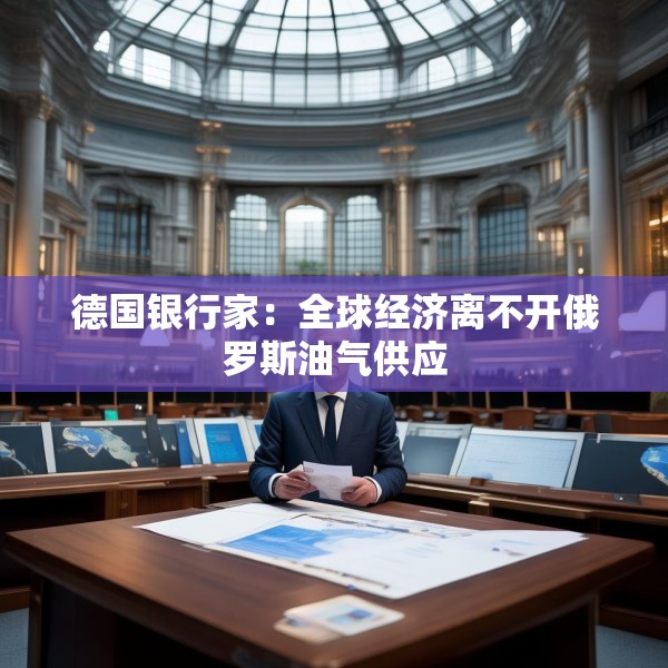 德国银行家：全球经济离不开俄罗斯油气供应