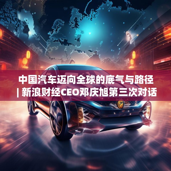 中国汽车迈向全球的底气与路径 | 新浪财经CEO邓庆旭第三次对话长城汽车董事长魏建军