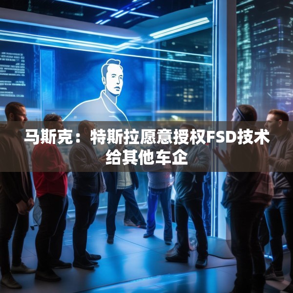 马斯克：特斯拉愿意授权FSD技术给其他车企