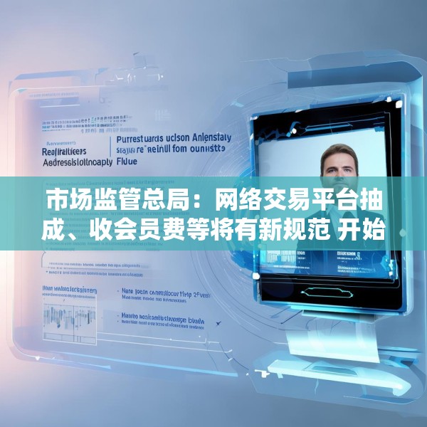 市场监管总局：网络交易平台抽成、收会员费等将有新规范 开始征求意见
