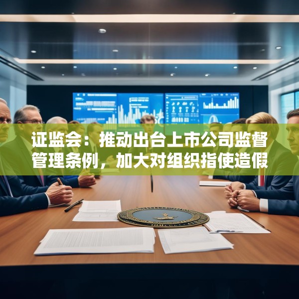 证监会：推动出台上市公司监督管理条例，加大对组织指使造假、资金占用等违法行为的打击力度