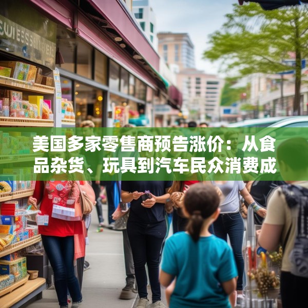 美国多家零售商预告涨价：从食品杂货、玩具到汽车民众消费成本将进一步增加