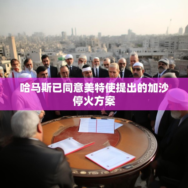 哈马斯已同意美特使提出的加沙停火方案