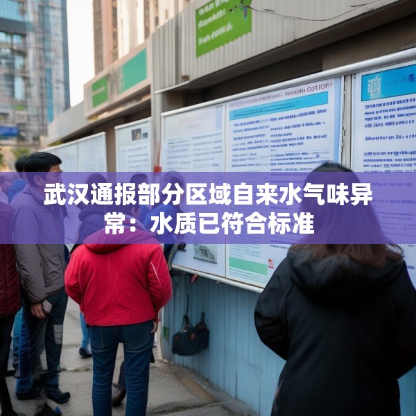武汉通报部分区域自来水气味异常：水质已符合标准