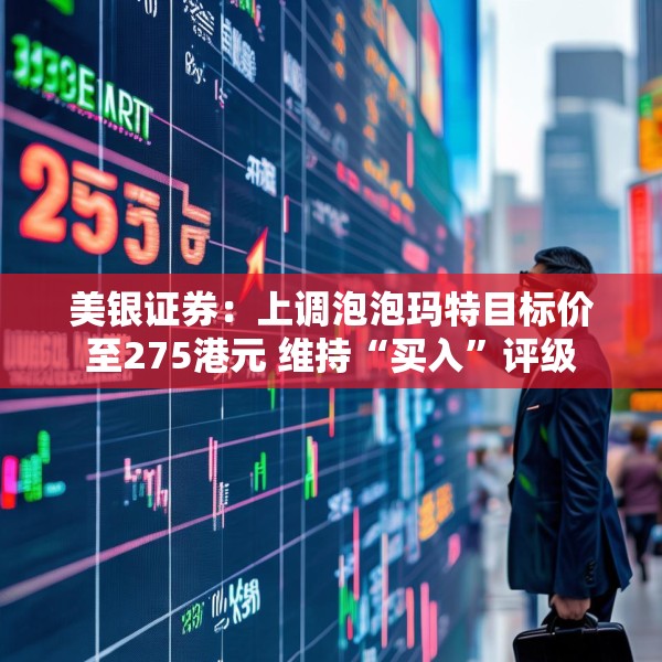 美银证券：上调泡泡玛特目标价至275港元 维持“买入”评级