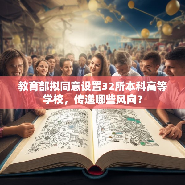 教育部拟同意设置32所本科高等学校，传递哪些风向？