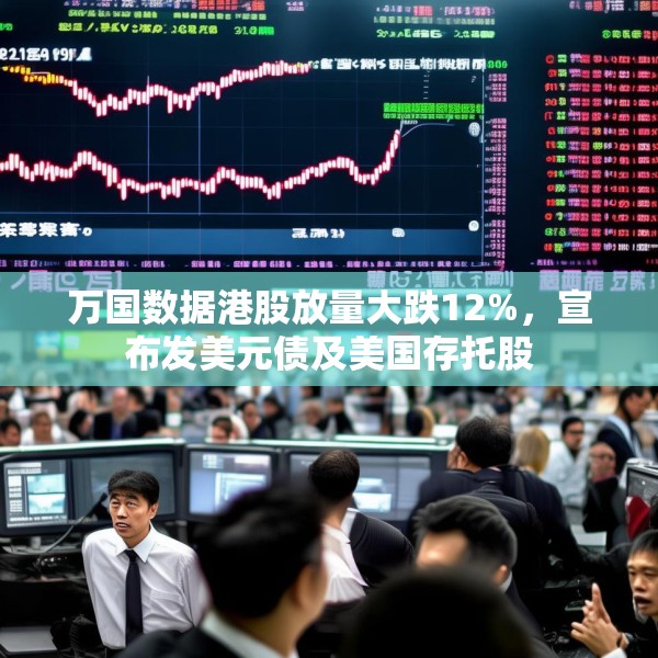 万国数据港股放量大跌12%，宣布发美元债及美国存托股