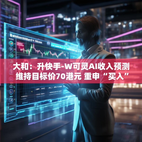 大和：升快手-W可灵AI收入预测 维持目标价70港元 重申“买入”评级