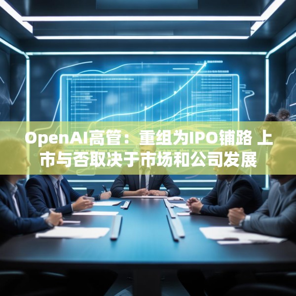 OpenAI高管：重组为IPO铺路 上市与否取决于市场和公司发展