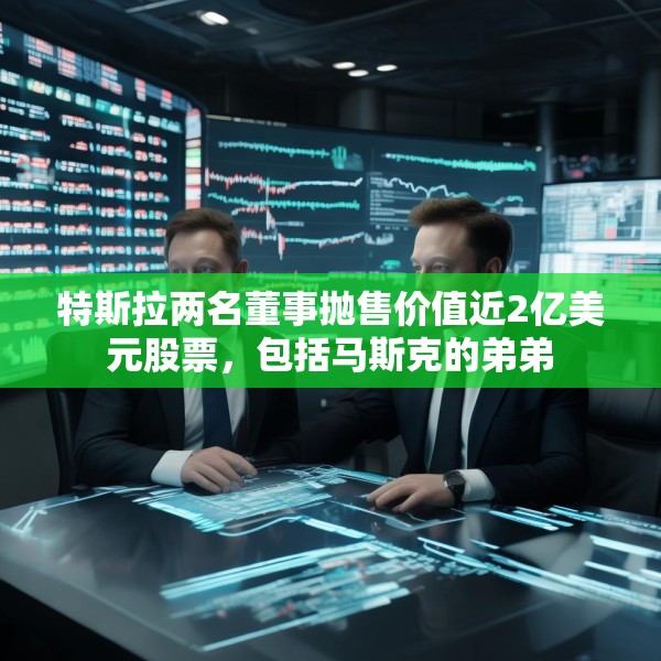 特斯拉两名董事抛售价值近2亿美元股票，包括马斯克的弟弟