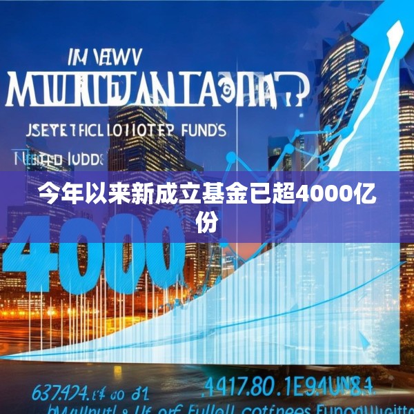 今年以来新成立基金已超4000亿份